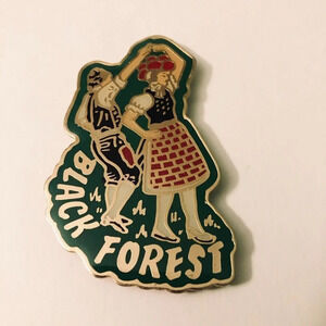 Vintage Black Forest  Schwarzwald Germany Lapel Pin Souvenir